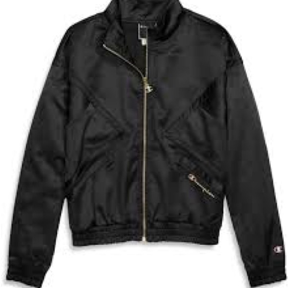 Champion Women's Satin Jacket - Picture 3 of 4